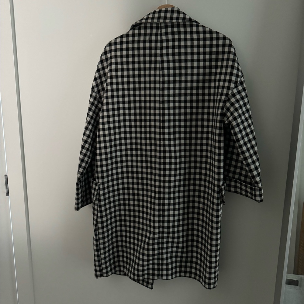 Oversized Chic Gingham Checkered Spring Summer Co… - image 5